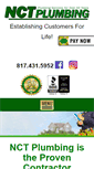 Mobile Screenshot of nctplumbing.com